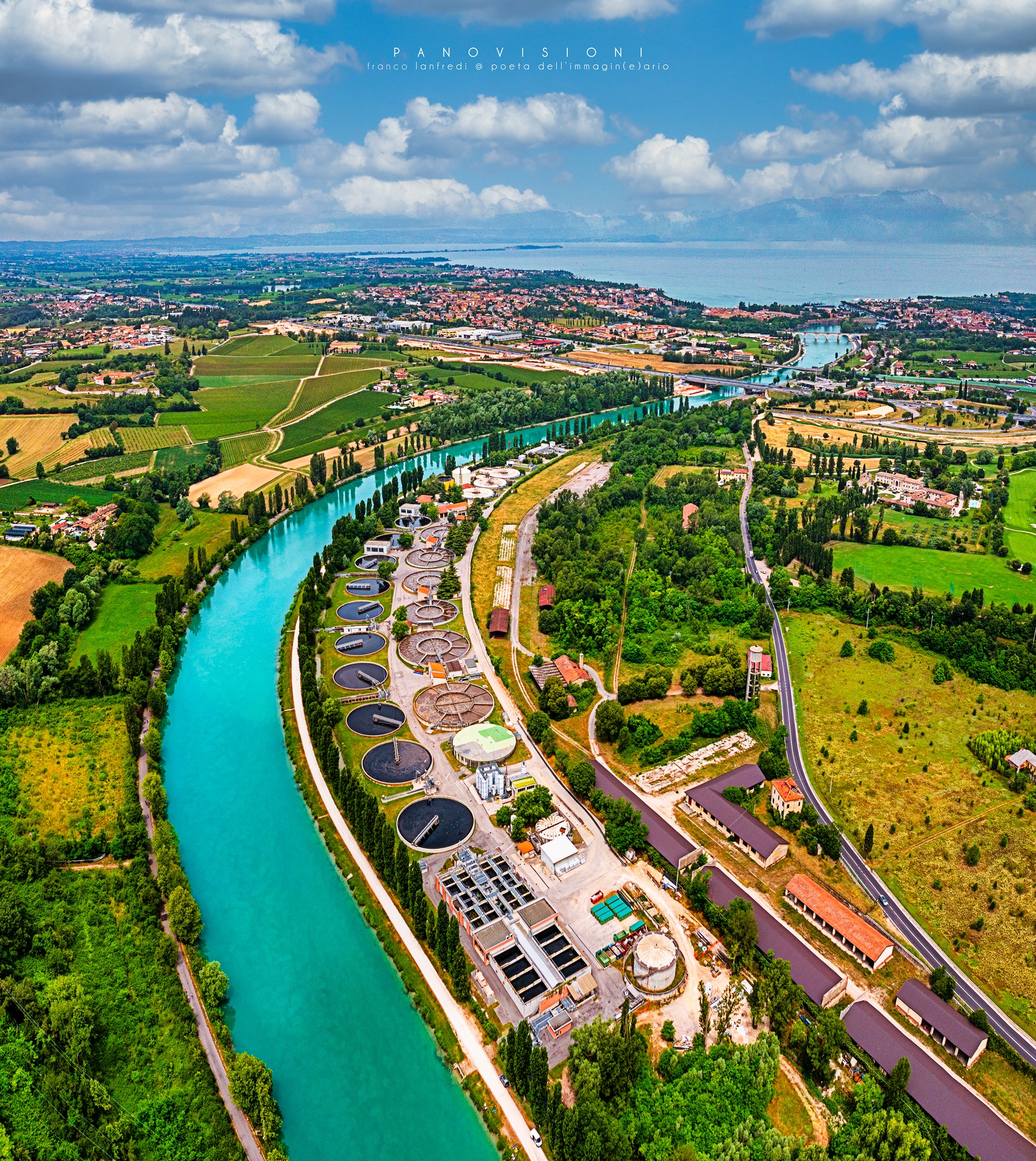 L’entrata in funzione del depuratore del Garda