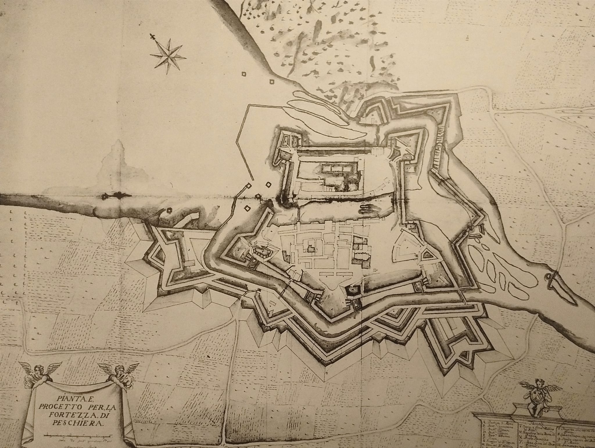 Il “duplice” sistema difensivo di Peschiera nella visione dell’ing. Monjeutain